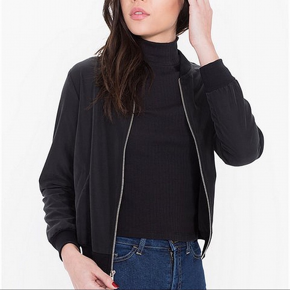 American Apparel Bomber Jacket | XS
